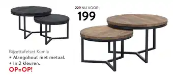 Profijt Meubel Bijzettafelset Kumla aanbieding