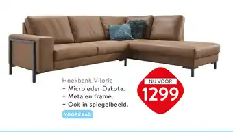 Profijt Meubel Hoekbank Viloria aanbieding