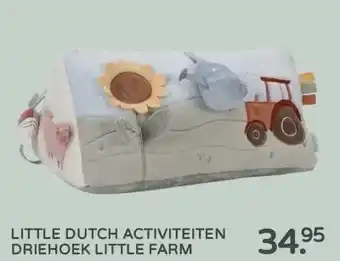 Prenatal LITTLE DUTCH ACTIVITEITEN DRIEHOEK LITTLE FARM aanbieding