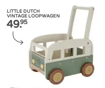 Prenatal LITTLE DUTCH VINTAGE LOOPWAGEN aanbieding