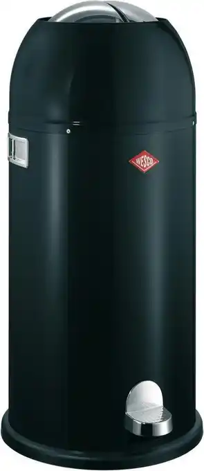 Bol.com Prullenbak - Wesco Kickmaster Maxi Pedaalemmer - 40 l - Zwart aanbieding