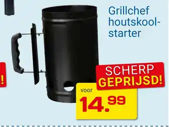 Kluswijs Grillchef houtskoolstarter aanbieding