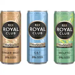 Albert Heijn Royal Club Mocktail pakket aanbieding