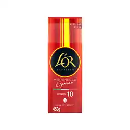 Koffievoordeel.nl L'OR Maranello Espresso - koffiebonen 450 GR aanbieding