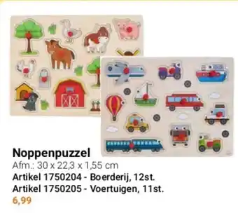 Lobbes Noppenpuzzel aanbieding