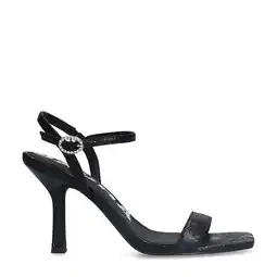 Wehkamp Sacha sandalettes met glitters zwart aanbieding