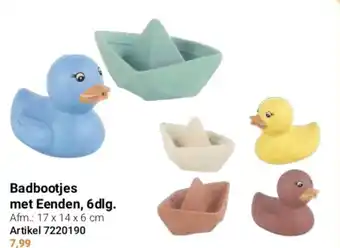 Lobbes Badbootjes met eenden aanbieding