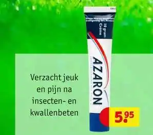 Kruidvat Azaron crèam aanbieding