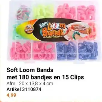 Lobbes Soft loom bands aanbieding