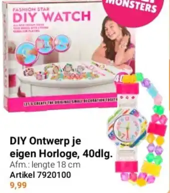 Lobbes Diy ontwerp je eigen horloge aanbieding