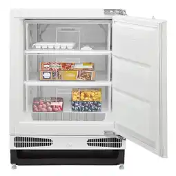Bol.com Inventum IVR0821D - Inbouw vriezer - Onderbouw - 82 cm hoog - 96 liter - Wit aanbieding
