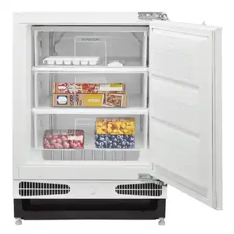 Bol.com Inventum IVR0821D - Inbouw vriezer - Onderbouw - 82 cm hoog - 96 liter - Wit aanbieding