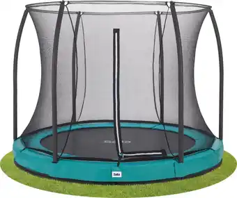 Bol.com Salta Comfort Edition Ground - inground trampoline met veiligheidsnet - ø 213 cm - Groen aanbieding