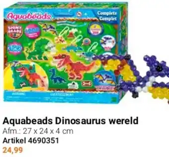 Lobbes Aquabeads Dinosaurus wereld aanbieding