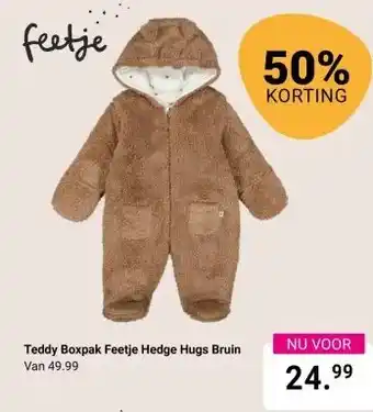 Van Asten BabySuperstore Teddy Boxpak Feetje Hedge Hugs aanbieding