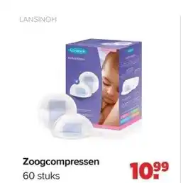 Baby-Dump Zoogcompressen aanbieding