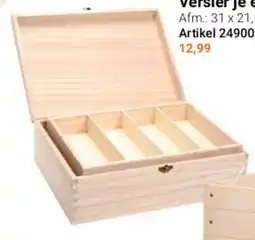 Lobbes Versier je eigen Houten Naaikist aanbieding