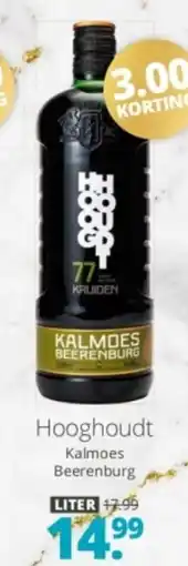 Mitra Hooghoudt Kalmoes Beerenburg aanbieding