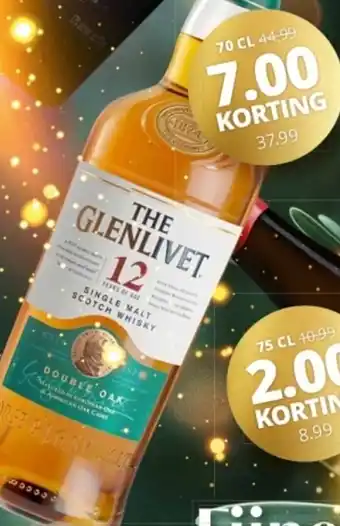 Mitra The Glenlivet 12 yrs Speyside Malt aanbieding