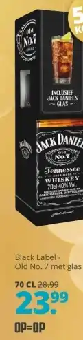Mitra Jack Daniel's Black Label Old No. 7 aanbieding