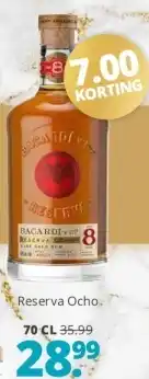 Mitra Bacardi Reserva Ocho Rum aanbieding