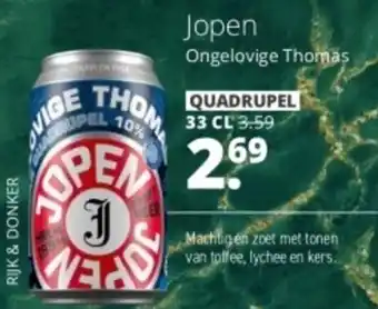 Mitra Jopen Ongelovige Thomas aanbieding