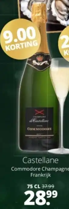 Mitra Castellane Commodore Champagne aanbieding
