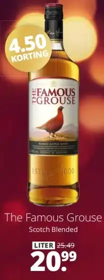 Mitra The Famous Grouse Scotch Blended aanbieding