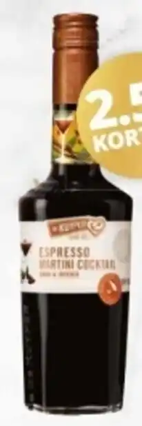 Mitra De Kuyper Espresso Martini Cocktail aanbieding