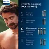 Bol.com Philips Shaver Series 3000 - S3343/13 - Scheerapparaat Voor Mannen - Donkergrijs aanbieding