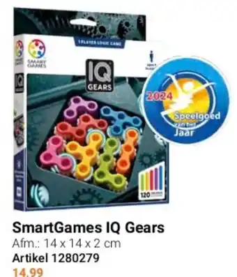 Lobbes SmartGames IQ Gears aanbieding