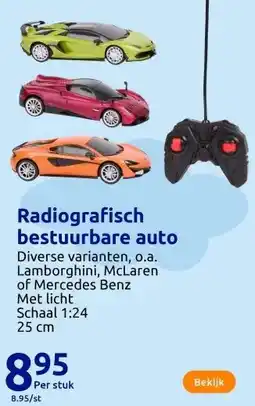 Action Radiografisch bestuurbare auto aanbieding