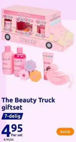 Action De Beauty Bus giftset aanbieding