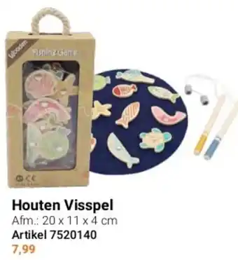 Lobbes Houten Visspel aanbieding