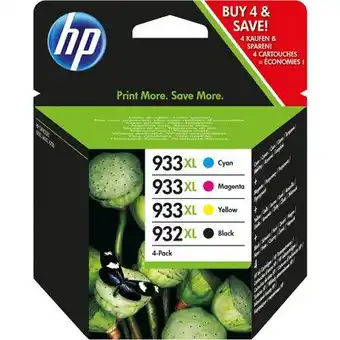 Bol.com HP C2P42AE (932XL / 933XL) Inktcartridge 4-kleuren Multipack Hoge capaciteit aanbieding