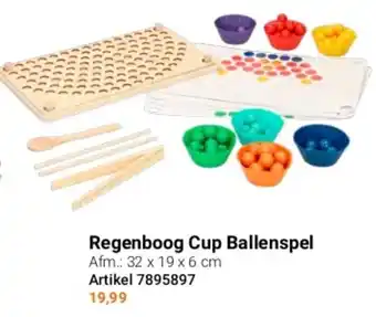 Lobbes Regenboog Cup Ballenspel aanbieding