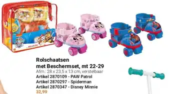 Lobbes Rolschaatsen met Beschermset, mt 22-29 aanbieding