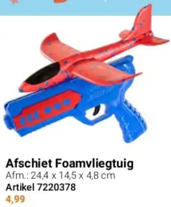 Lobbes Afschiet Foamvliegtuig aanbieding