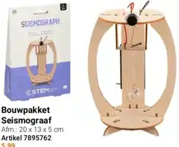 Lobbes Bouwpakket Seismograaf aanbieding