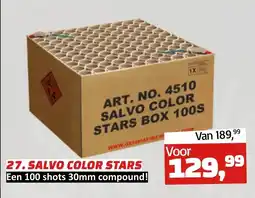 Tuincentrum de Driesprong 27.SALVO COLOR STARS aanbieding