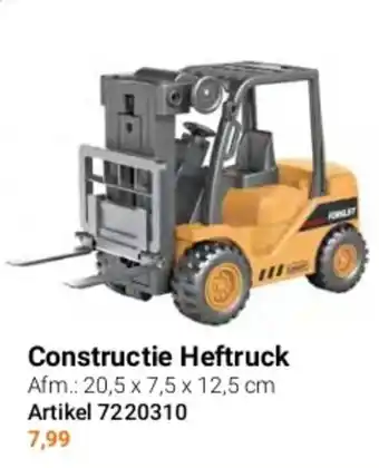 Lobbes Constructie Heftruck aanbieding