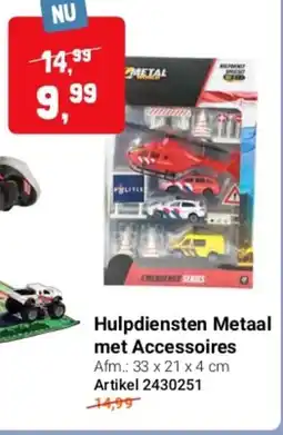 Lobbes Hulpdiensten Metaal met Accessoires aanbieding