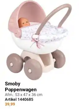 Lobbes Smoby Poppenwagen aanbieding