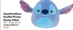 Lobbes Squishmallows Knuffel Pluche Disney Stitch aanbieding