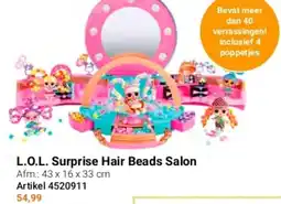 Lobbes L.O.L. Surprise Hair Beads Salon aanbieding