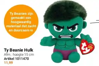 Lobbes Ty Beanie Hulk aanbieding