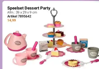 Lobbes Speelset Dessert Party aanbieding