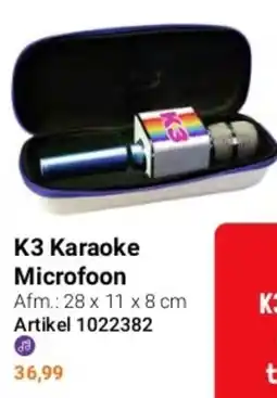 Lobbes K3 Karaoke Microfoon aanbieding