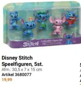 Lobbes Disney Stitch Speelfiguren, 5st. aanbieding