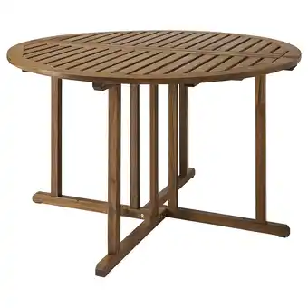 IKEA NÄmmarÖ Tafel, buiten, lichtbruin gelazuurd, 130 cm aanbieding